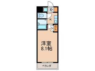 セルシオン池下の物件間取画像